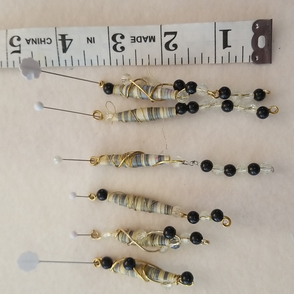 Handcrafted boho beads - Picture 2 of 2